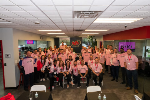 Team at Annual cybersecurity event