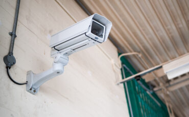 An image of cameras installed in a premises that's explaining the Evolution of Physical Security