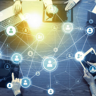 Social networking concept.