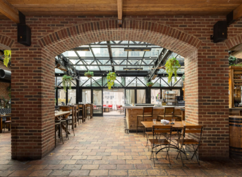 RR winter atrium entrance
