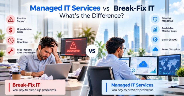 NAKA Managed IT vs Break-Fix IT