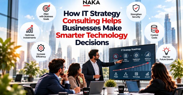 How IT Strategy Consulting Helps Businesses Make Smarter Technology Decisions